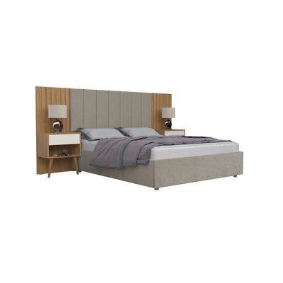 Imagen 2 del producto Set De Respaldo Zara Para Cama 2 Plaza Camaru