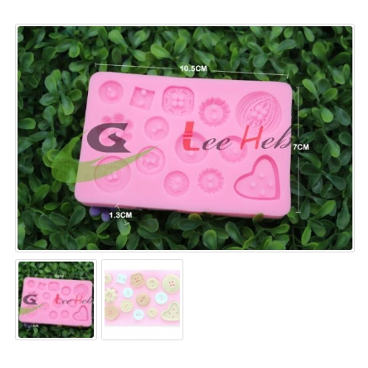 GENERICO - Molde Para Fondant Silicona Forma Baby Showers Baby