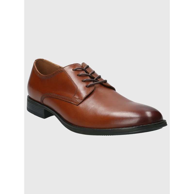 HUSH PUPPIES - Zapato Cuero Hombre Rollo Café HUSH PUPPIES