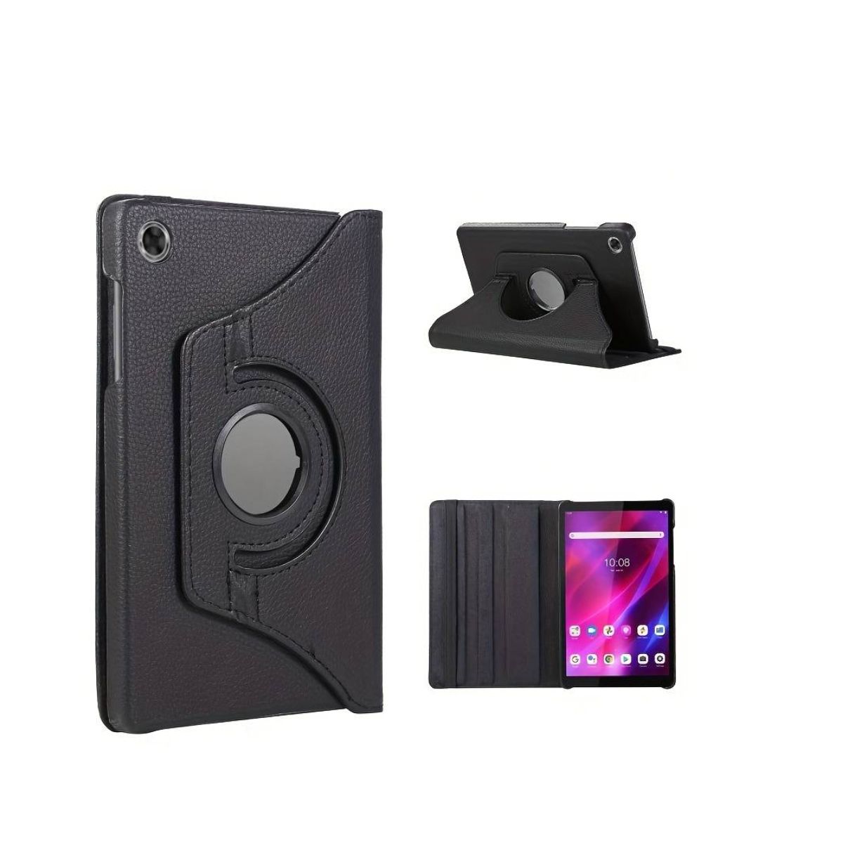 JOIGO - Carcasa Funda Para Tab Samsung A9 Normal Negro