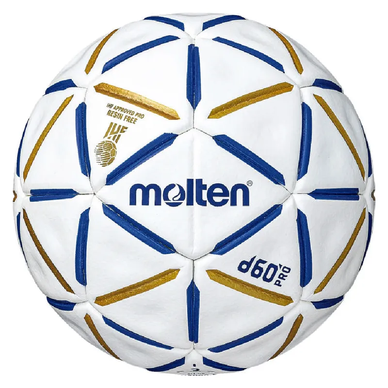 MOLTEN - Balon Handbol D60 Resina Free Molten Blanco T.2 - Blanco