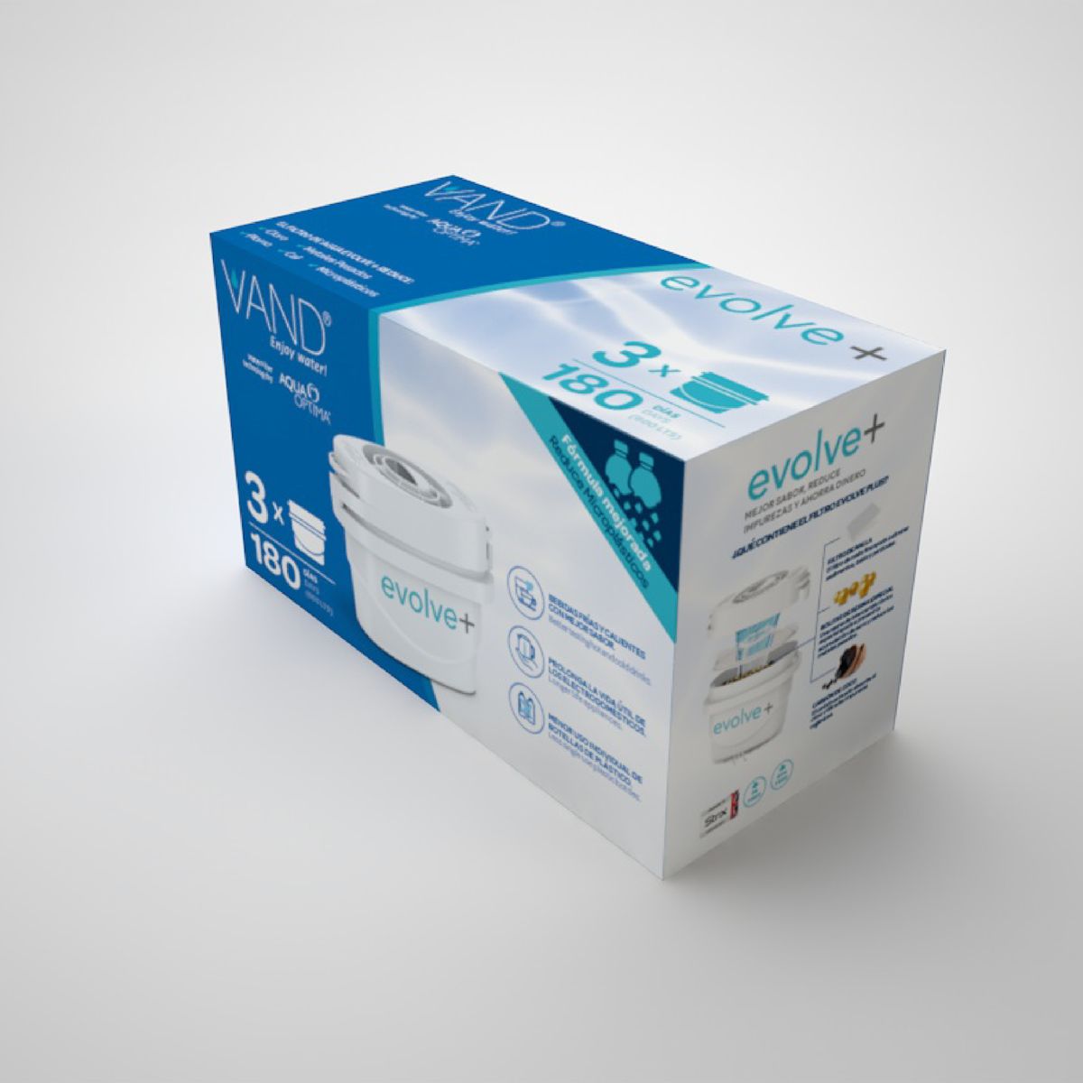 VAND - Filtro de agua evolve Vandx3