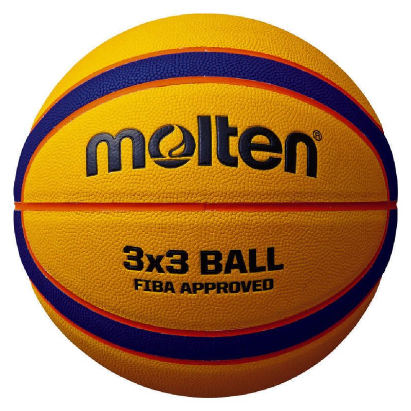 MOLTEN - Balon Basquetbol 3x3 B33T2010 Molten Amarillo T.6