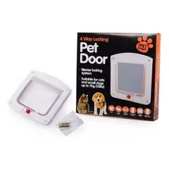 OEM - Puerta Para Mascota Perro Y Gato Interior y Exterior Patio