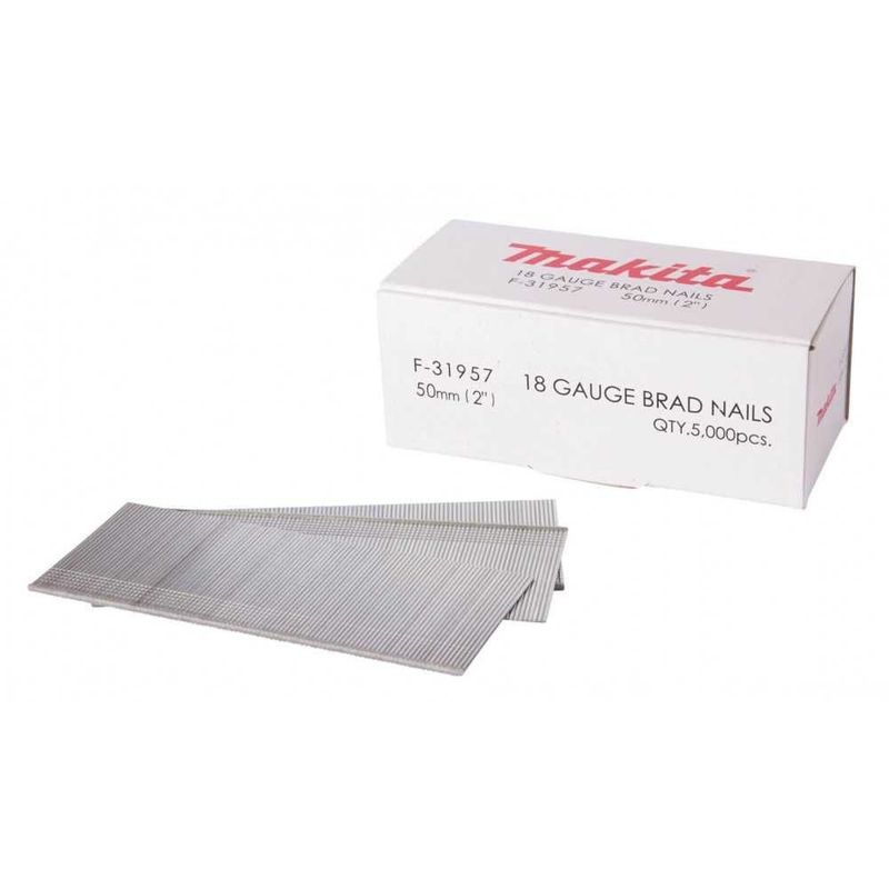 MAKITA - Clavos 55mm 18GA Para Clavadora AF506 Makita F-31957