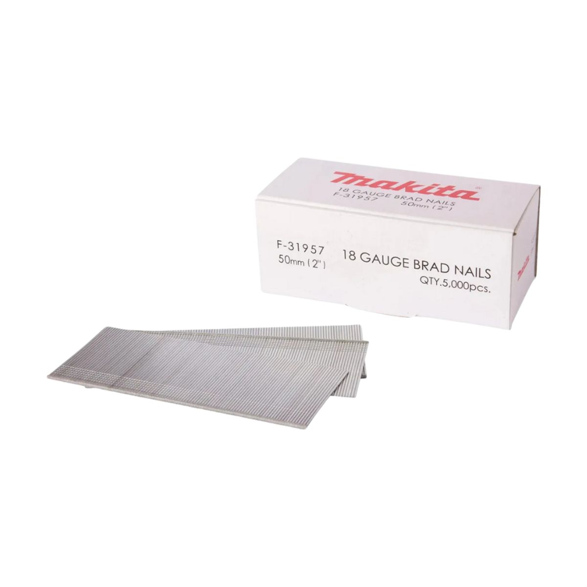 MAKITA - Clavos 55mm 18GA Para Clavadora AF506 Makita F-31957