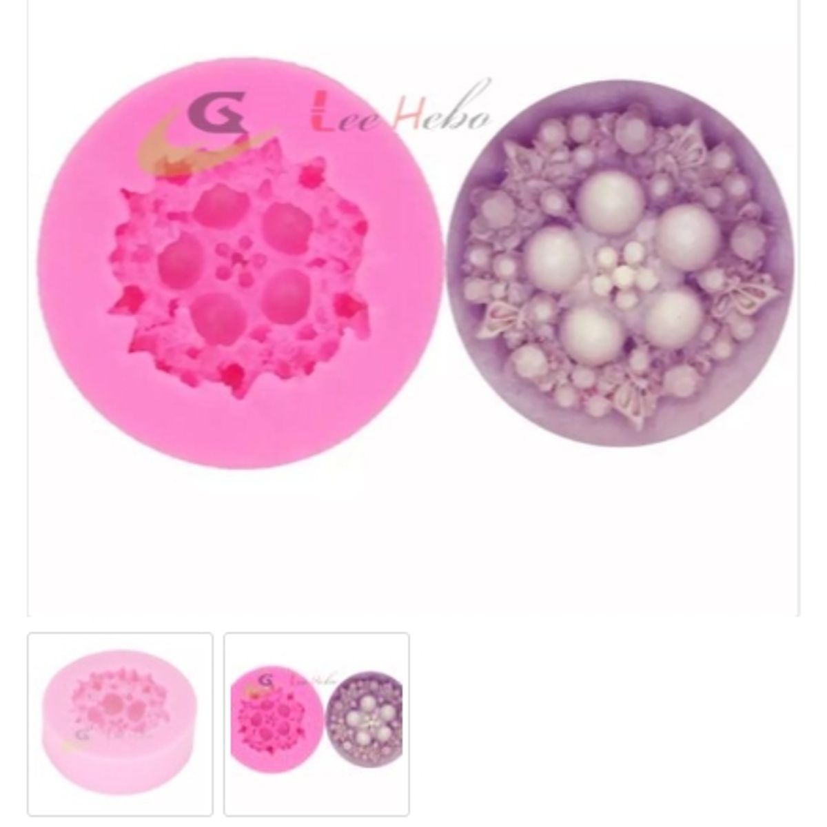 GENERICO - Molde Para Fondant Silicona Forma Gema