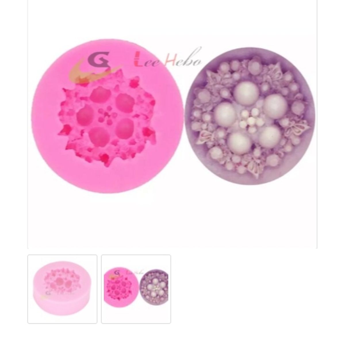 GENERICO - Molde Para Fondant Silicona Forma Gema