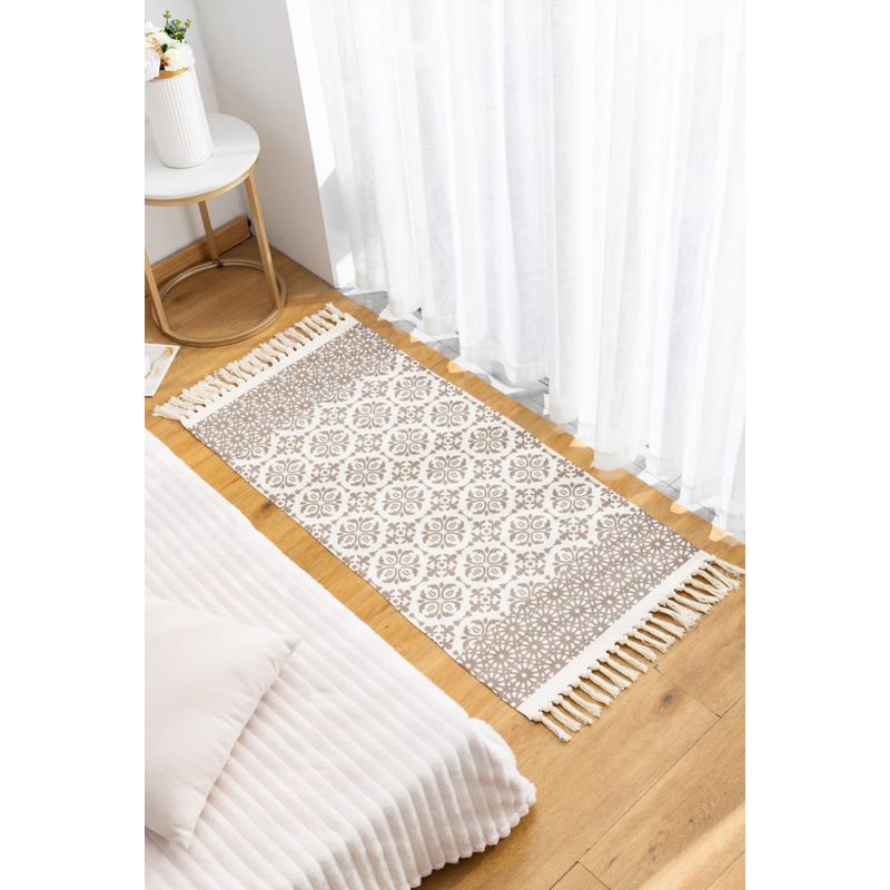 GENERICO - Alfombra o Bajada de Cama Tejida