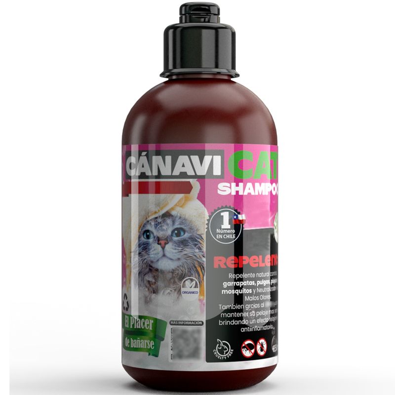 CANAVILAYER - Canavicat Shampoo Menta Eucalipto