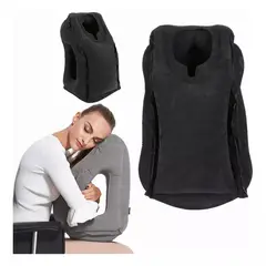 GENERICO - Almohada De Viaje Inflable Portátil Reposacabezas Y Cuello