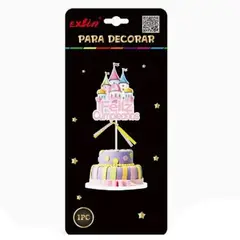 GENERICO - Adornos Feliz Cumpleaños Castillo