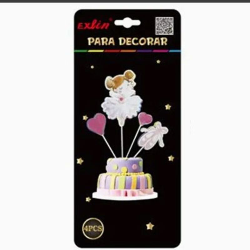 GENERICO - Adornos Para Decorar Pasteles