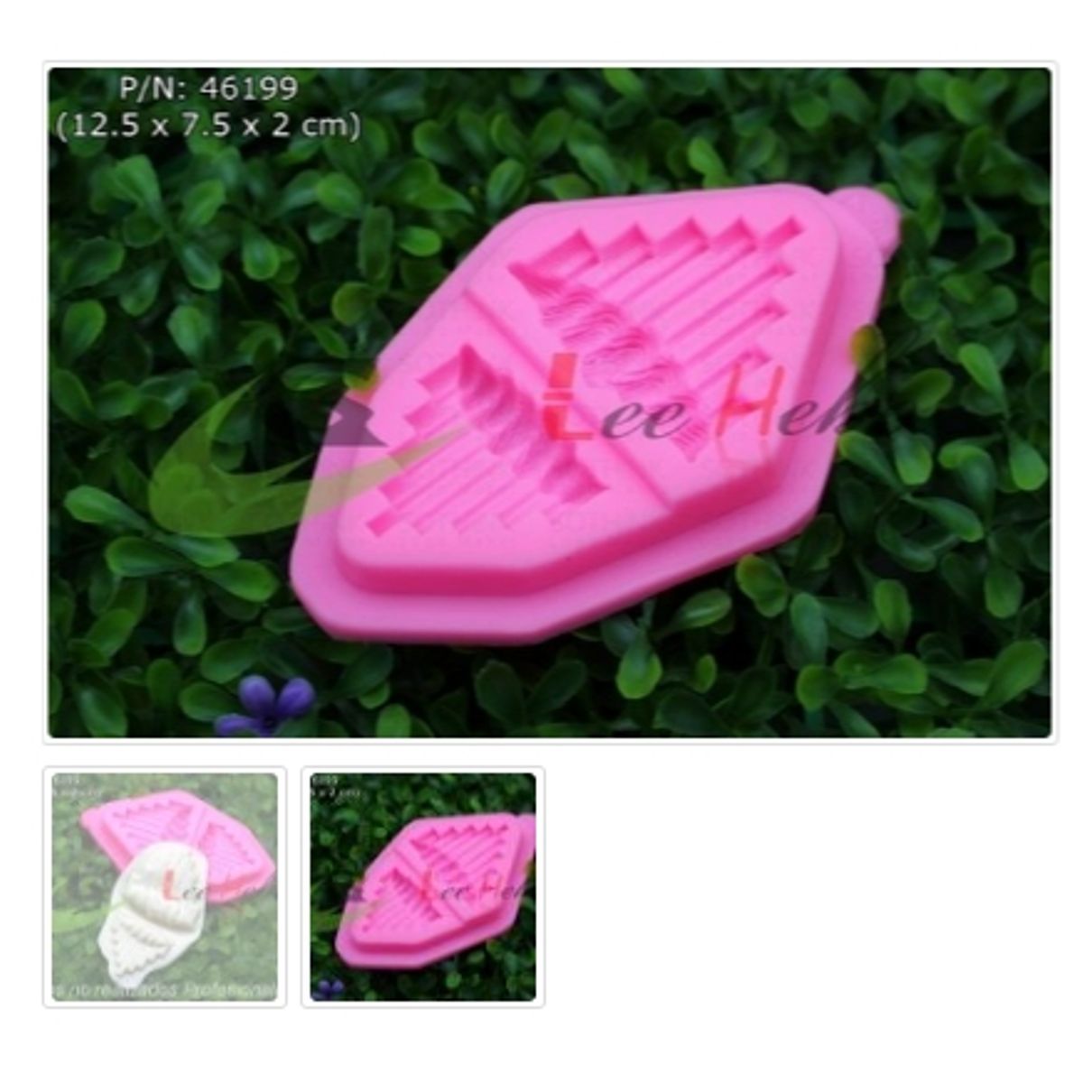 GENERICO - Molde Para Fondant Silicona Moldes