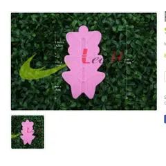 GENERICO - Molde Para Fondant Silicona Forma Mariposas
