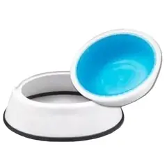 GENERICO - Plato Enfriador de Agua Para Mascotas Frosty Bowl
