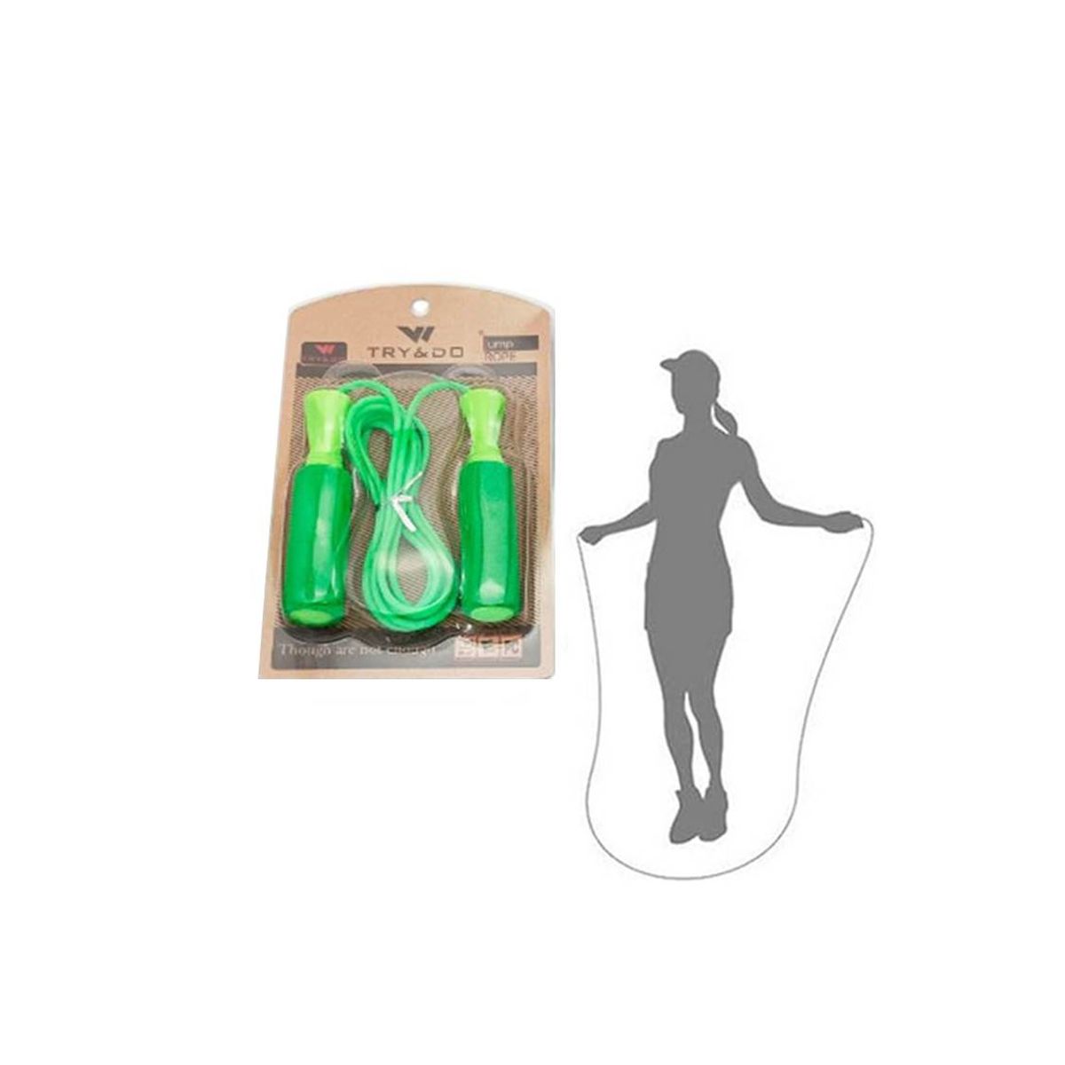 GENERICO - Cuerda De Salto Fitness 3m Entrenamiento Deporte