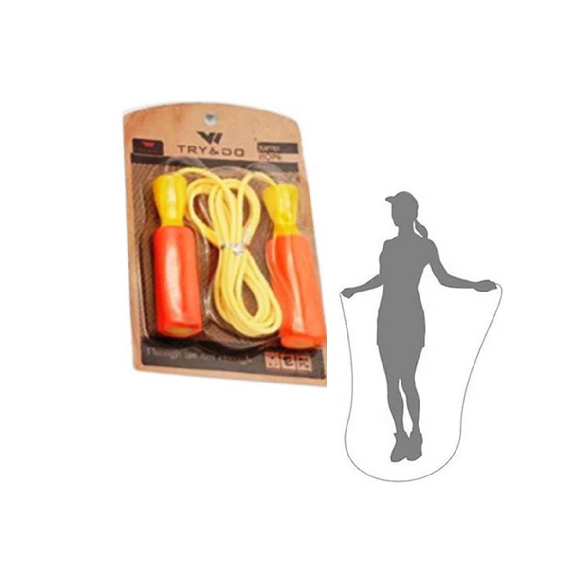 GENERICO - Cuerda De Salto Fitness 3m Entrenamiento Deporte