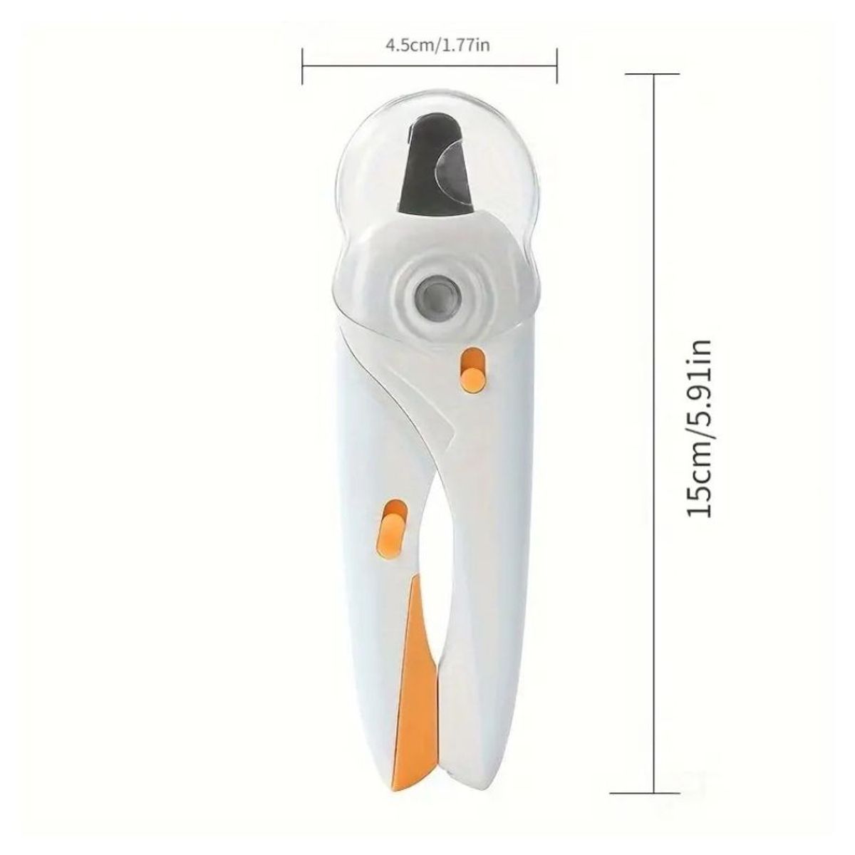 GENERICO - Corta Uñas Led Para Mascotas 2 En 1 Profesional