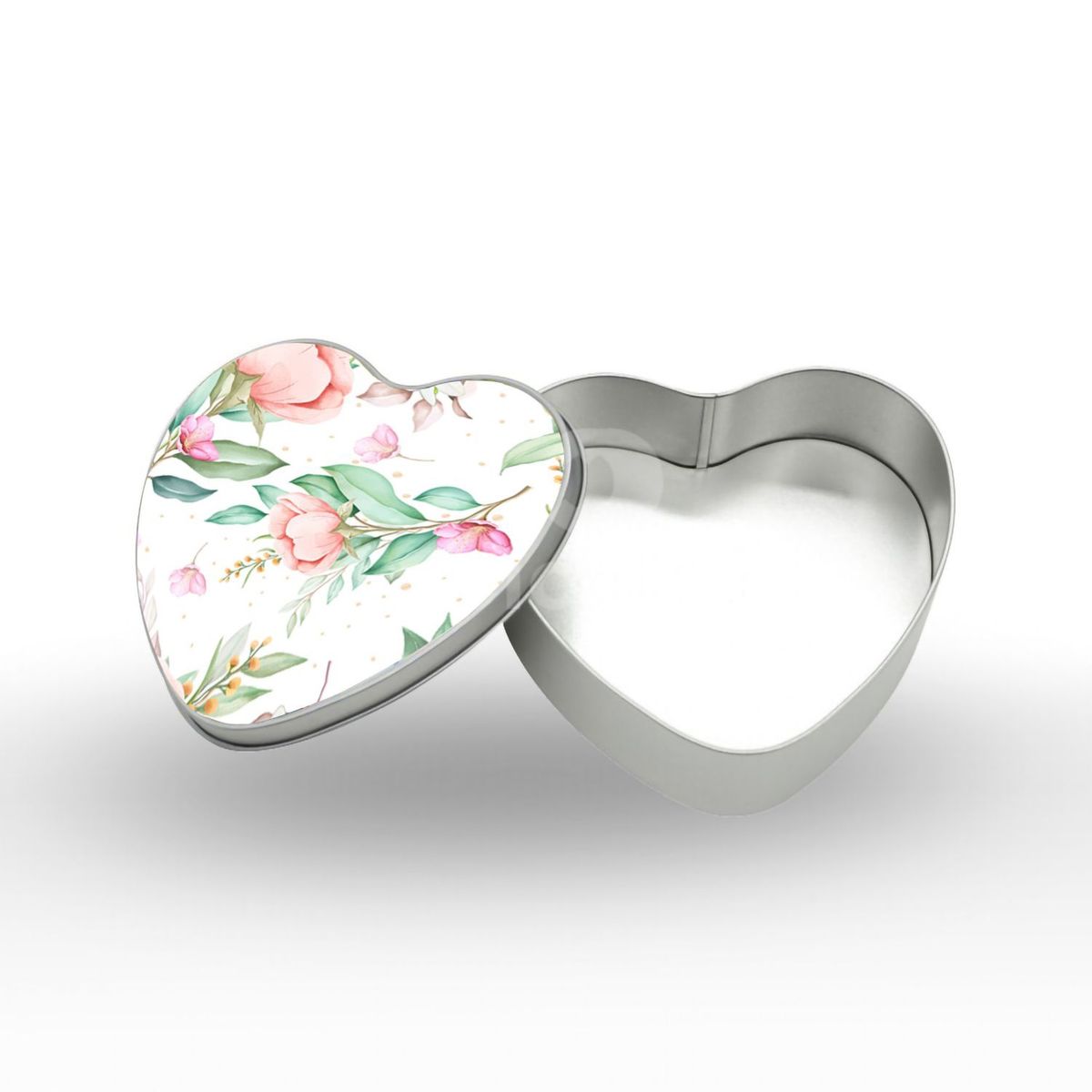 GENERICO - Caja corazón Flores CC7