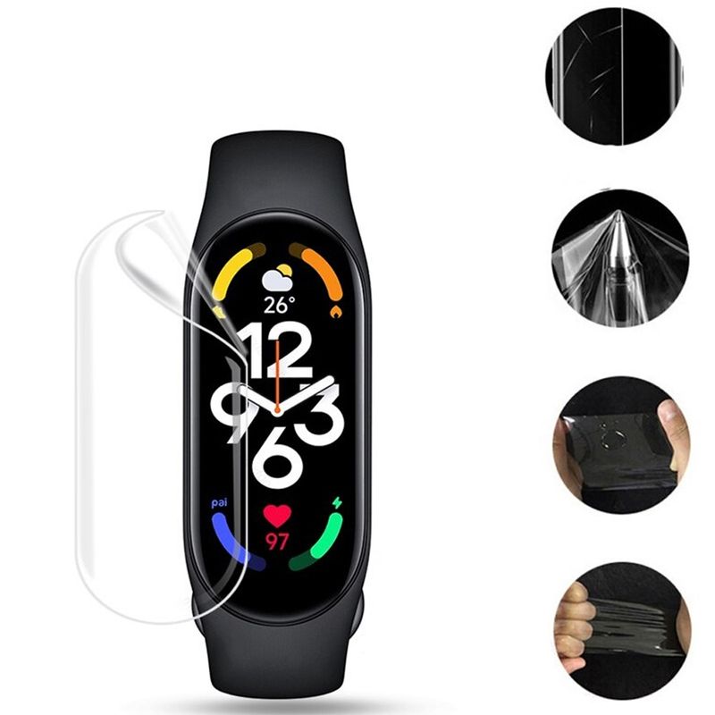 GENERICO - Lamina Hidrogel Para Xiaomi Smart Band 8 (6un)