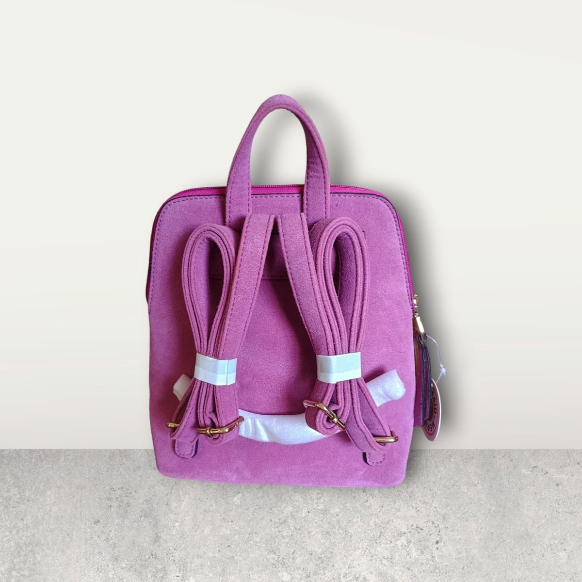 MERMAID - MOCHILA ESTILO CARTERA ECOCUERO CON ESTAMPADO COCODRILO