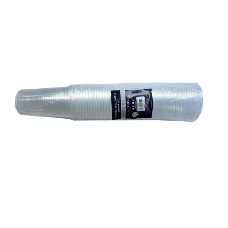 GENERICO - Vasos Transparentes Capacidad 200 Ml 50 Unidades