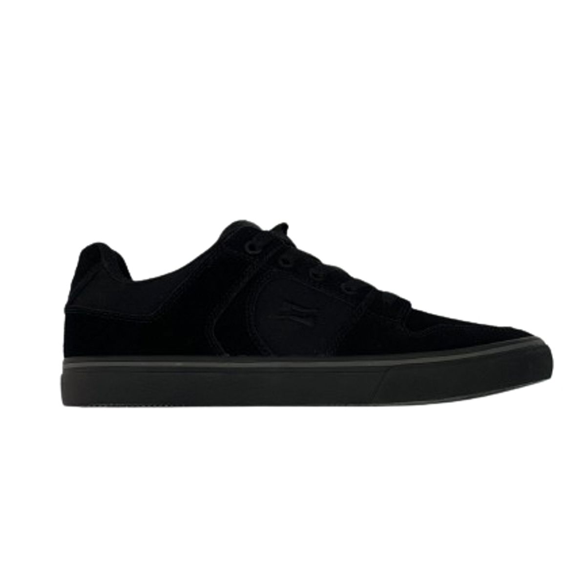 POLEMIC - Zapatilla Hombre Urbana Negro Cuero Canvas POLEMIC