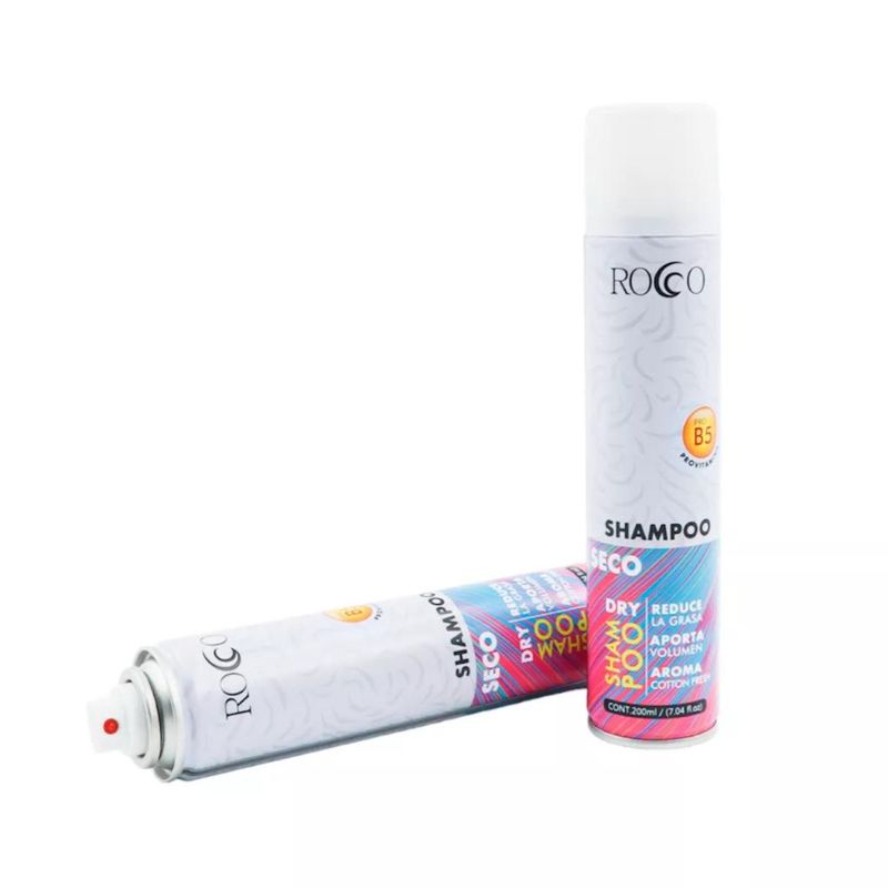 ROCCO - Shampoo En Seco 200ml Aroma Fresh Coton Rocco® Con Vitamina B5.