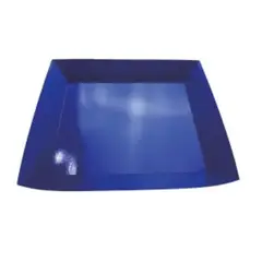GENERICO - Plato Hondo Material Carton Color Azul 31 Cm X 39.5 Cm X 6 Cm