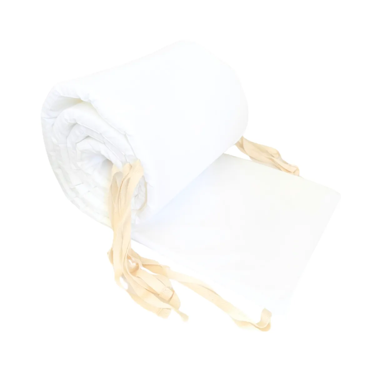 OLIVIA Y SAM - PROTECTOR CUNA BLANCO