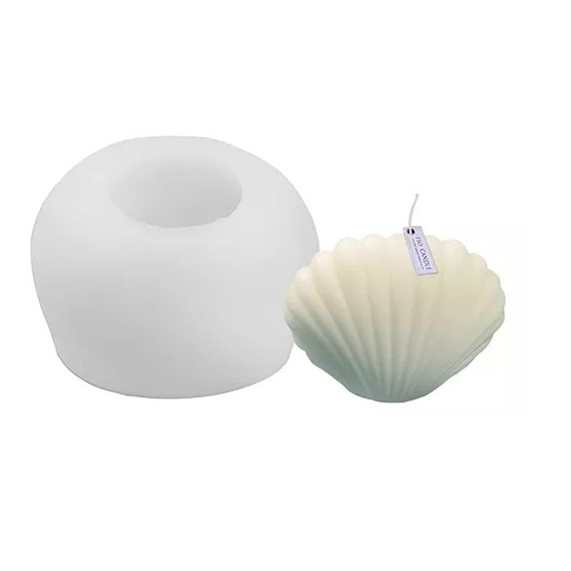 GENERICO - Moldes Para Hacer Velas Pequeñas Molde Jabones Concha De Mar