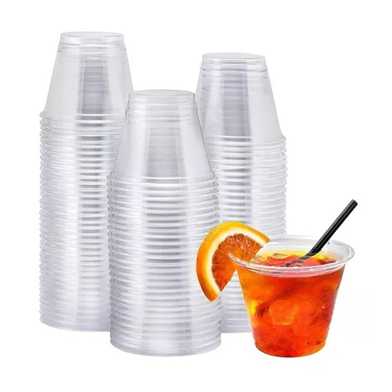 Pasteleria - 100 Vaso Plastico Vasos Desechables Vaso Pequeño 5oz 148ml