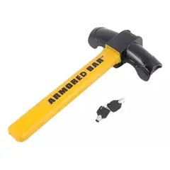 GENERICO - Traba Volantes Anti Robo Seguirdad Auto Tipo T Con 2 Llave