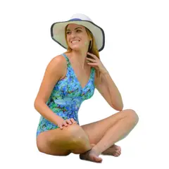 AC MARE - Traje de Baño Mujer Modela Figura