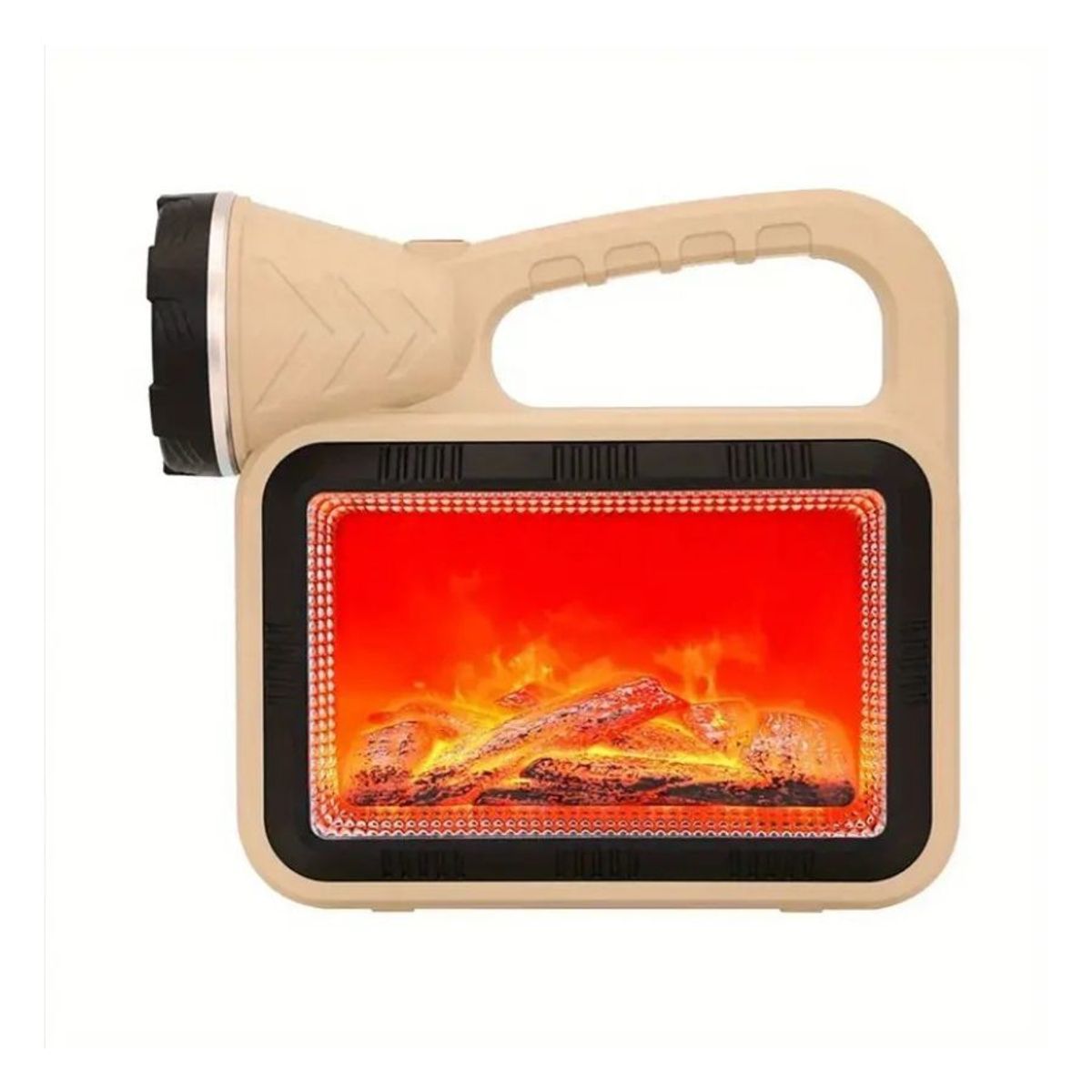 GENERICO - Linterna Lampara Solar Con Llama Lampara Multifuncional