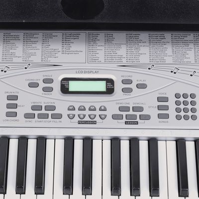 Imagen 2 del producto TECLADO ELECTRONICO 54 TECLAS 4 OCTAVAS Y MEDIA MEISTEHAFT.