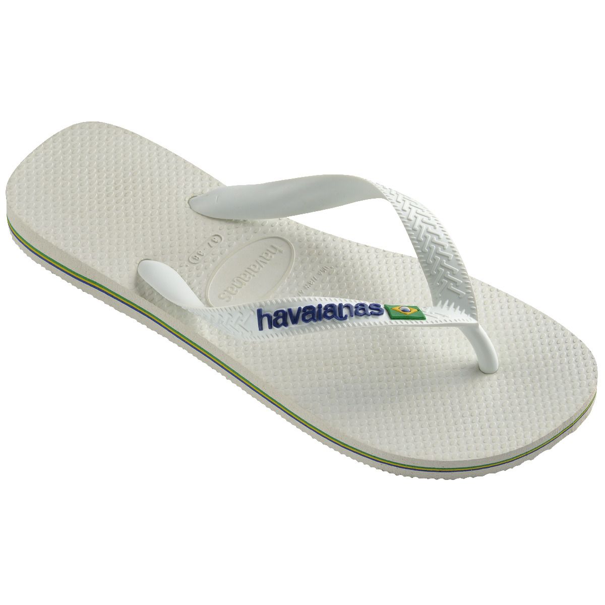 HAVAIANAS - Sandalia Mujer Brasil Logo Blanco Havaianas
