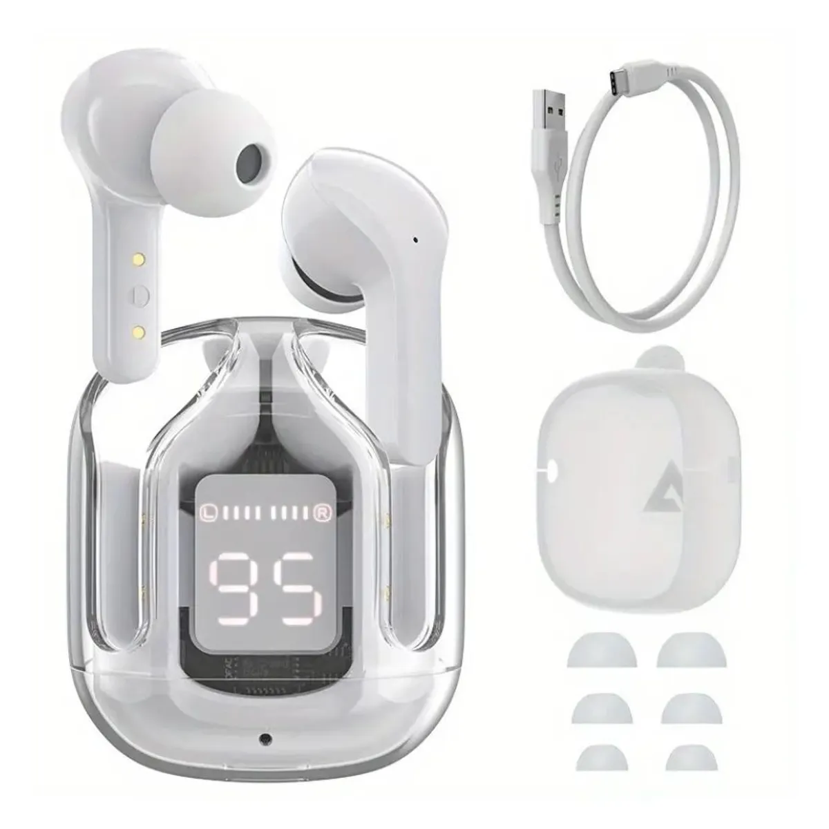 GENERICO - Audífonos Ultrapods Inalámbricos Wireless Blanco