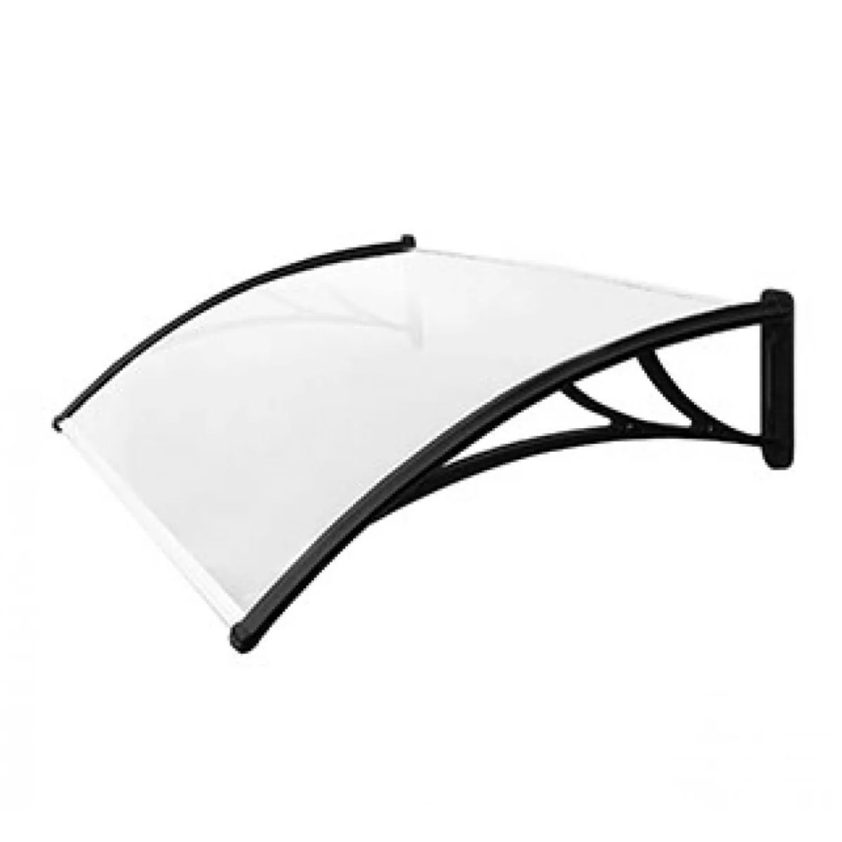 GENERICO - Alero listo 120x100 x 5.0mm -  Transparente