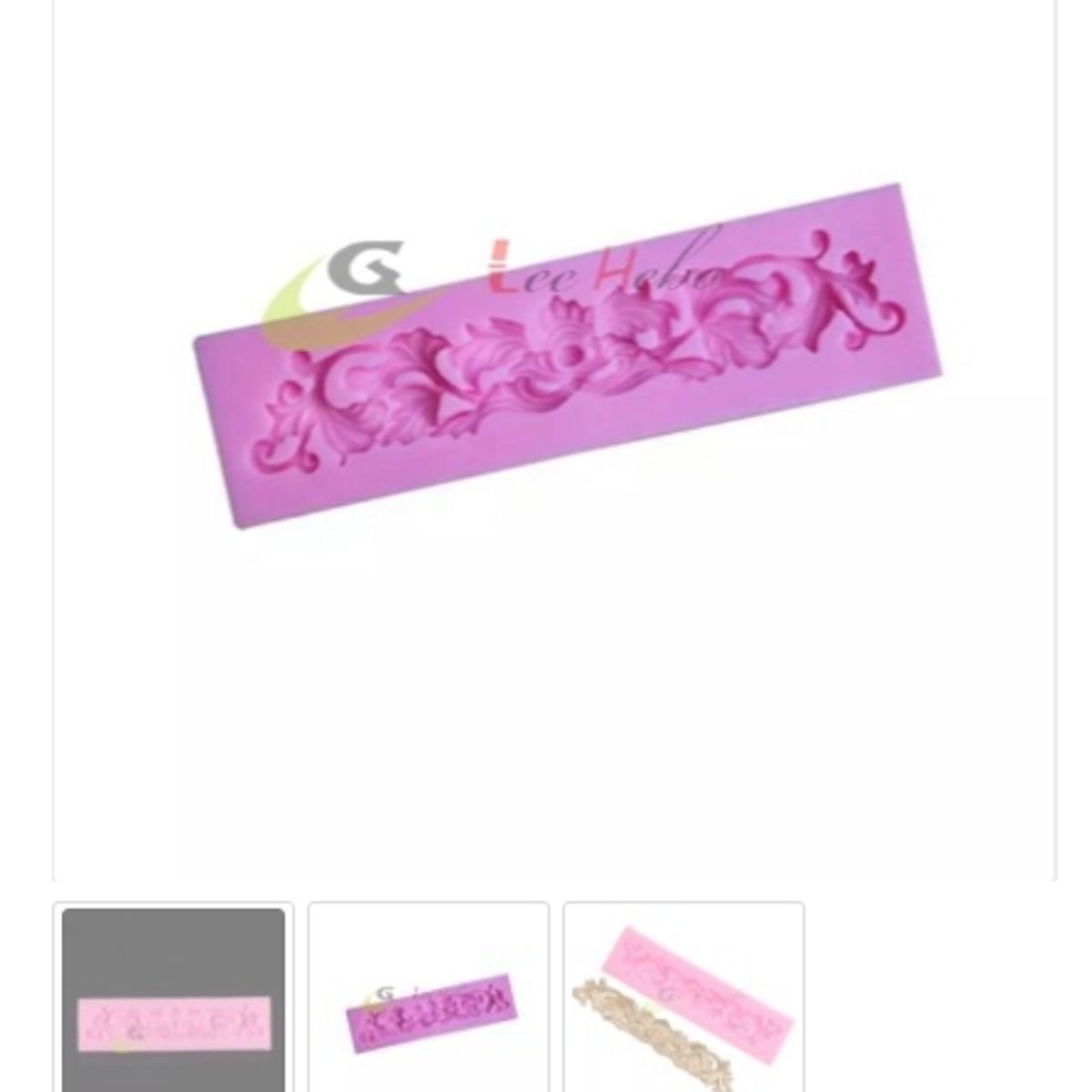 GENERICO - Molde Para Fondant Silicona Forma Enredadera