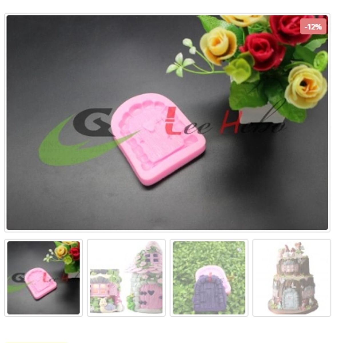 GENERICO - Molde Para Fondant Silicona Forma Puerta