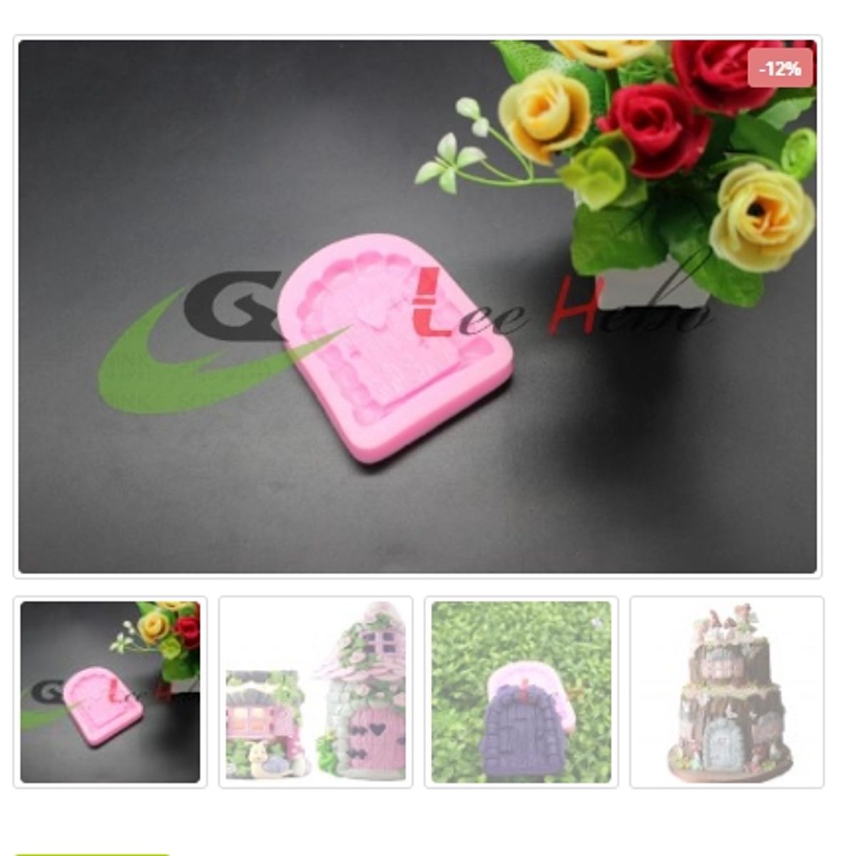 GENERICO - Molde Para Fondant Silicona Forma Puerta