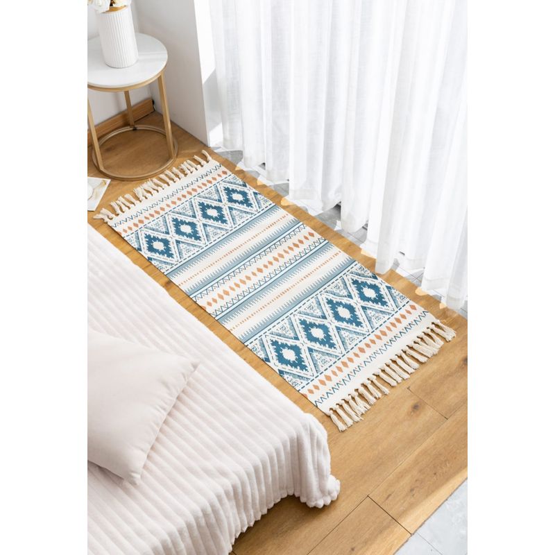 GENERICO - Alfombra o Bajada de Cama Tejida