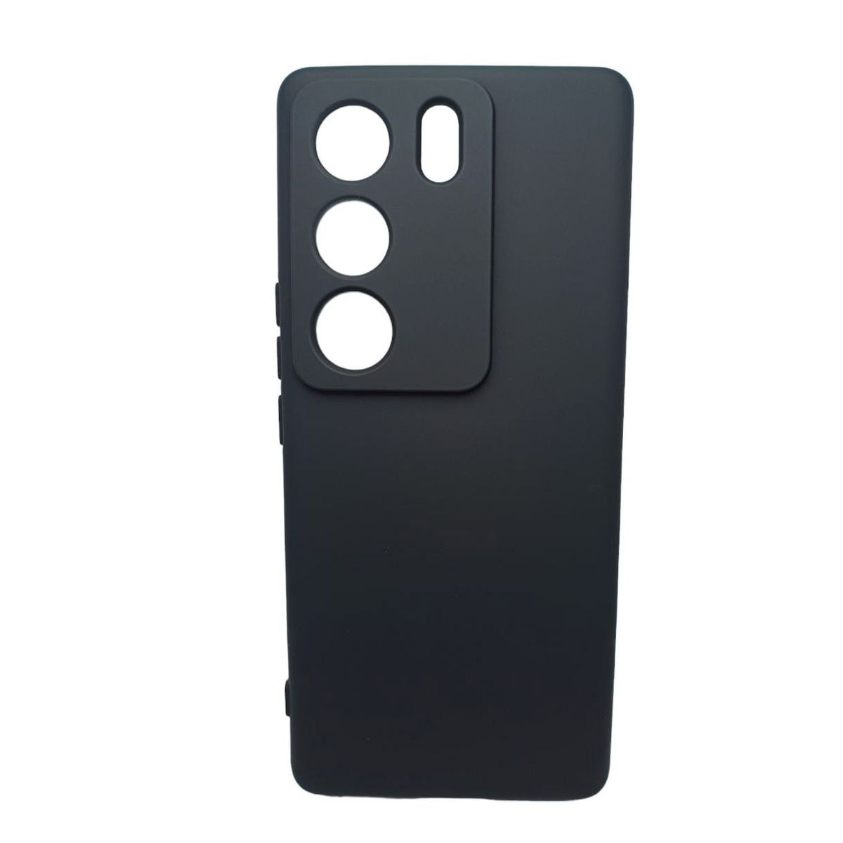 GENERICO - PROTECTOR CARCASA PARA VIVO V29 5G / SILICONA  ANTISHOCK TOP NEGRO