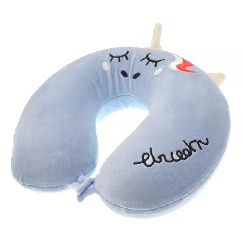 GENERICO - Cojín Para Cuello Cervical Almohada Para Viaje Unicornio.