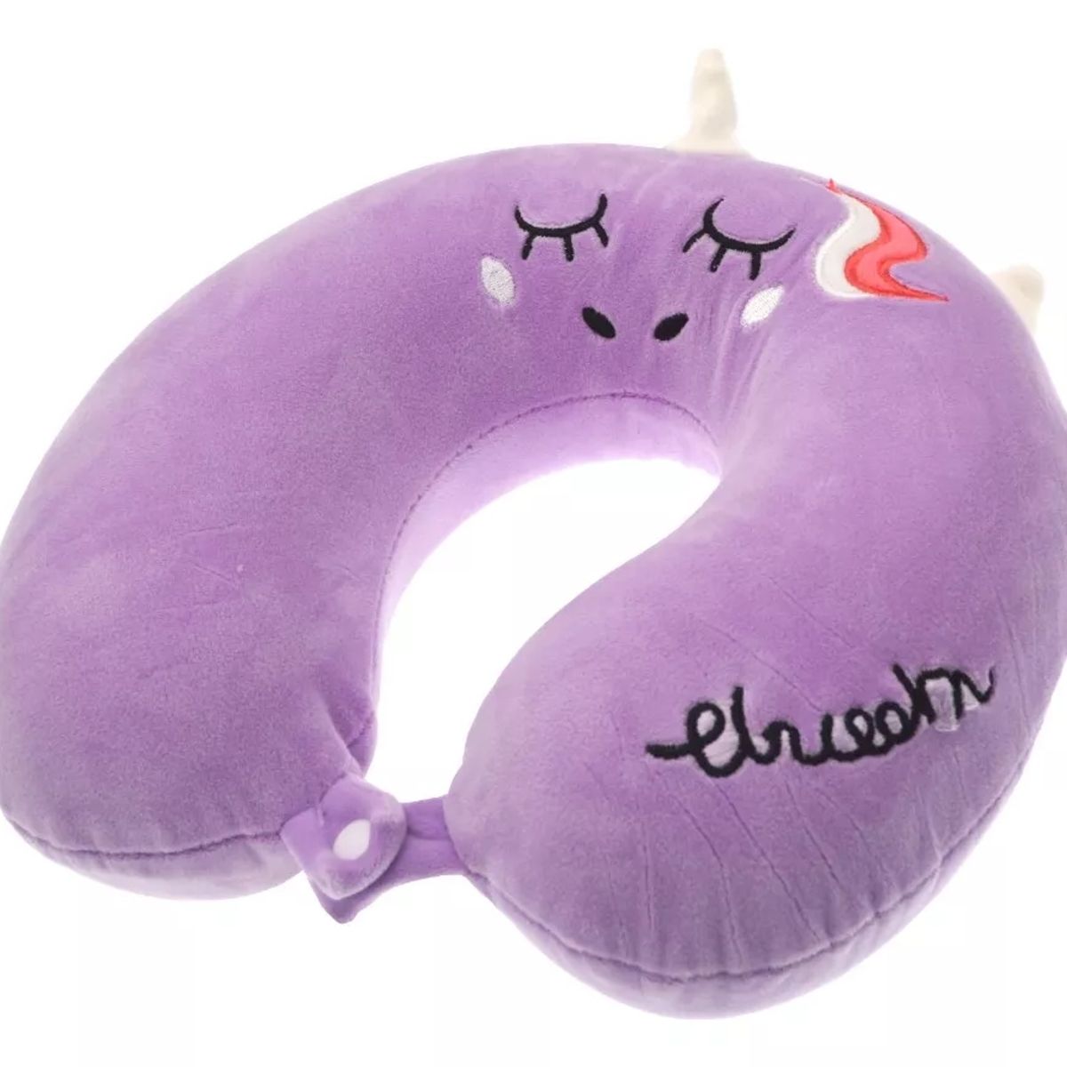 GENERICO - Cojín Para Cuello Cervical Almohada Para Viaje Unicornio
