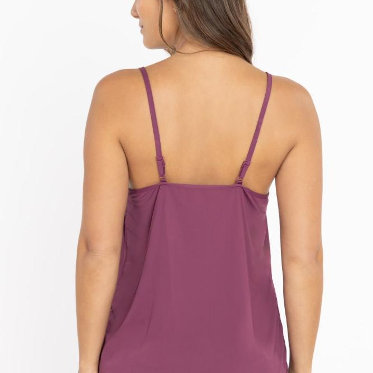 KAYSER - Polera microfibra y encaje 6008-MOR Kayser KAYSER