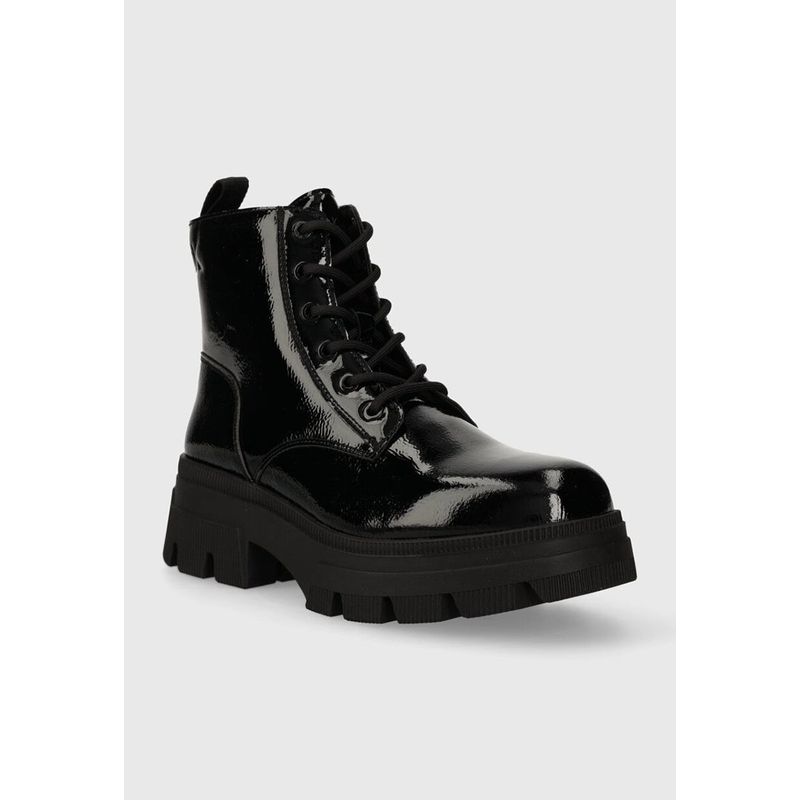 CALVIN KLEIN - Botas Chunky Combat Con Plataforma Negro Calvin Klein