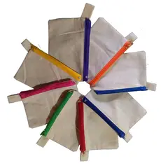 GENERICO - Monedero crea cruda tamaño 13X8 cm pack 10 unids